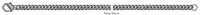 Collier Bikkembergs Homme Action in Acier Diamante SKIN04WV - SKIN04WV